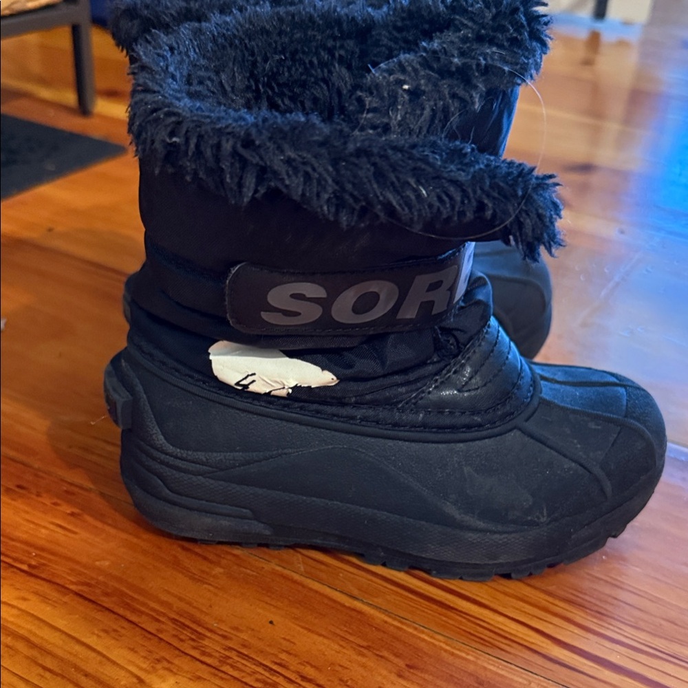 Sorel Kids Black Winter Boots